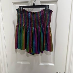 Queen of Sparkles Rainbow Skort